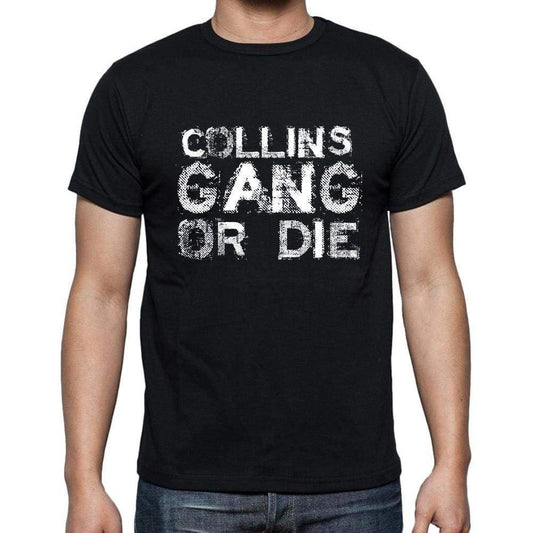 Collins Family Gang Tshirt Mens Tshirt Black Tshirt Gift T-Shirt 00033 - Black / S - Casual