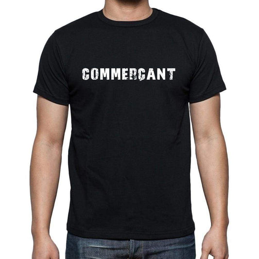 Commerçant French Dictionary Mens Short Sleeve Round Neck T-Shirt 00009 - Casual