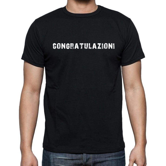 Congratulazioni Mens Short Sleeve Round Neck T-Shirt 00017 - Casual