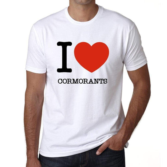 Cormorants Mens Short Sleeve Round Neck T-Shirt - White / S - Casual