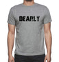 Dearly Grey Mens Short Sleeve Round Neck T-Shirt 00018 - Grey / S - Casual