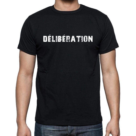 Délibération French Dictionary Mens Short Sleeve Round Neck T-Shirt 00009 - Casual
