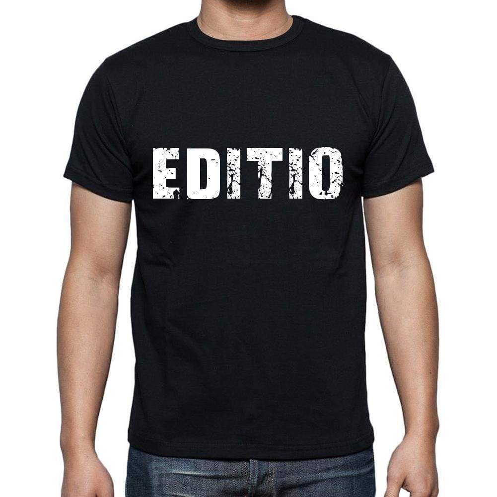 Editio Mens Short Sleeve Round Neck T-Shirt 00004 - Casual