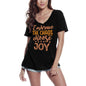 ULTRABASIC Women's T-Shirt Embrace the Chaos Choose Joy - Short Sleeve Tee Shirt Gift Tops