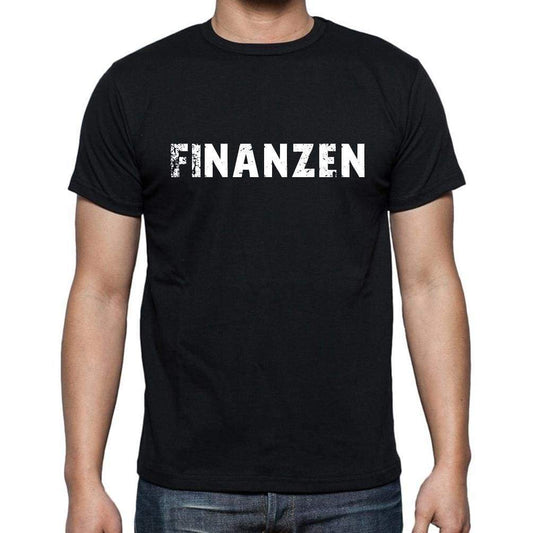 Finanzen Mens Short Sleeve Round Neck T-Shirt - Casual