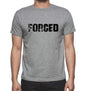 Forced Grey Mens Short Sleeve Round Neck T-Shirt 00018 - Grey / S - Casual