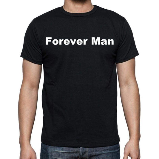 Forever Man Mens Short Sleeve Round Neck T-Shirt - Casual