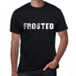 frosted Mens Vintage T shirt Black Birthday Gift 00555 - Ultrabasic