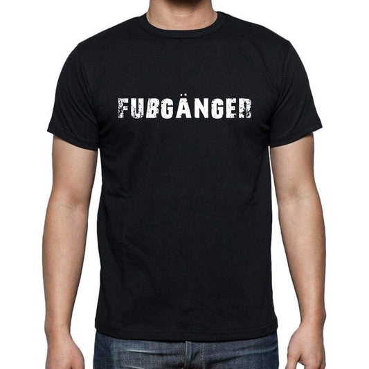 Fug¤Nger Mens Short Sleeve Round Neck T-Shirt - Casual