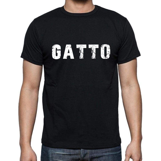 Gatto Mens Short Sleeve Round Neck T-Shirt 00017 - Casual