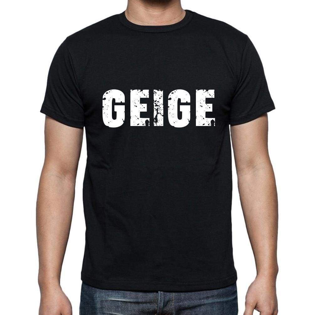 Geige Mens Short Sleeve Round Neck T-Shirt - Casual