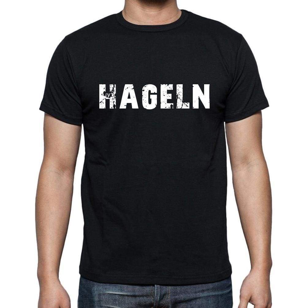 Hageln Mens Short Sleeve Round Neck T-Shirt - Casual