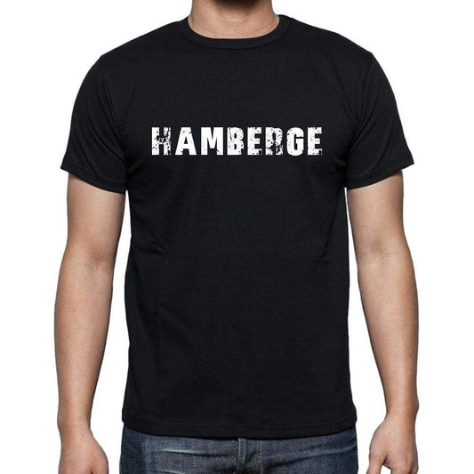 Hamberge Mens Short Sleeve Round Neck T-Shirt 00003 - Casual