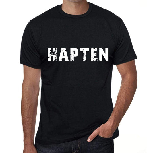 Hapten Mens Vintage T Shirt Black Birthday Gift 00554 - Black / Xs - Casual