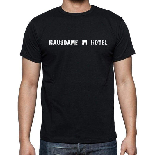 Hausdame Im Hotel Mens Short Sleeve Round Neck T-Shirt 00022 - Casual