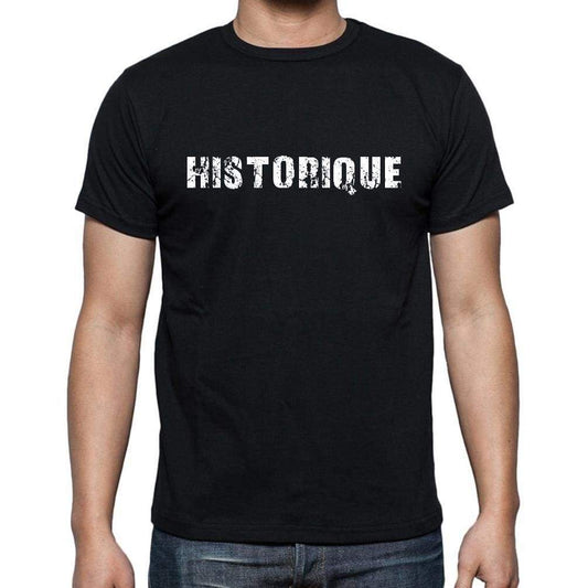 Historique French Dictionary Mens Short Sleeve Round Neck T-Shirt 00009 - Casual