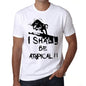I Shall Be Atypical White Mens Short Sleeve Round Neck T-Shirt Gift T-Shirt 00369 - White / Xs - Casual