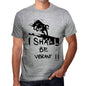 I Shall Be Vibrant Grey Mens Short Sleeve Round Neck T-Shirt Gift T-Shirt 00370 - Grey / S - Casual