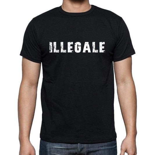 Illegale Mens Short Sleeve Round Neck T-Shirt 00017 - Casual