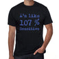 Im Like 100% Sensitive Black Mens Short Sleeve Round Neck T-Shirt Gift T-Shirt 00325 - Black / S - Casual