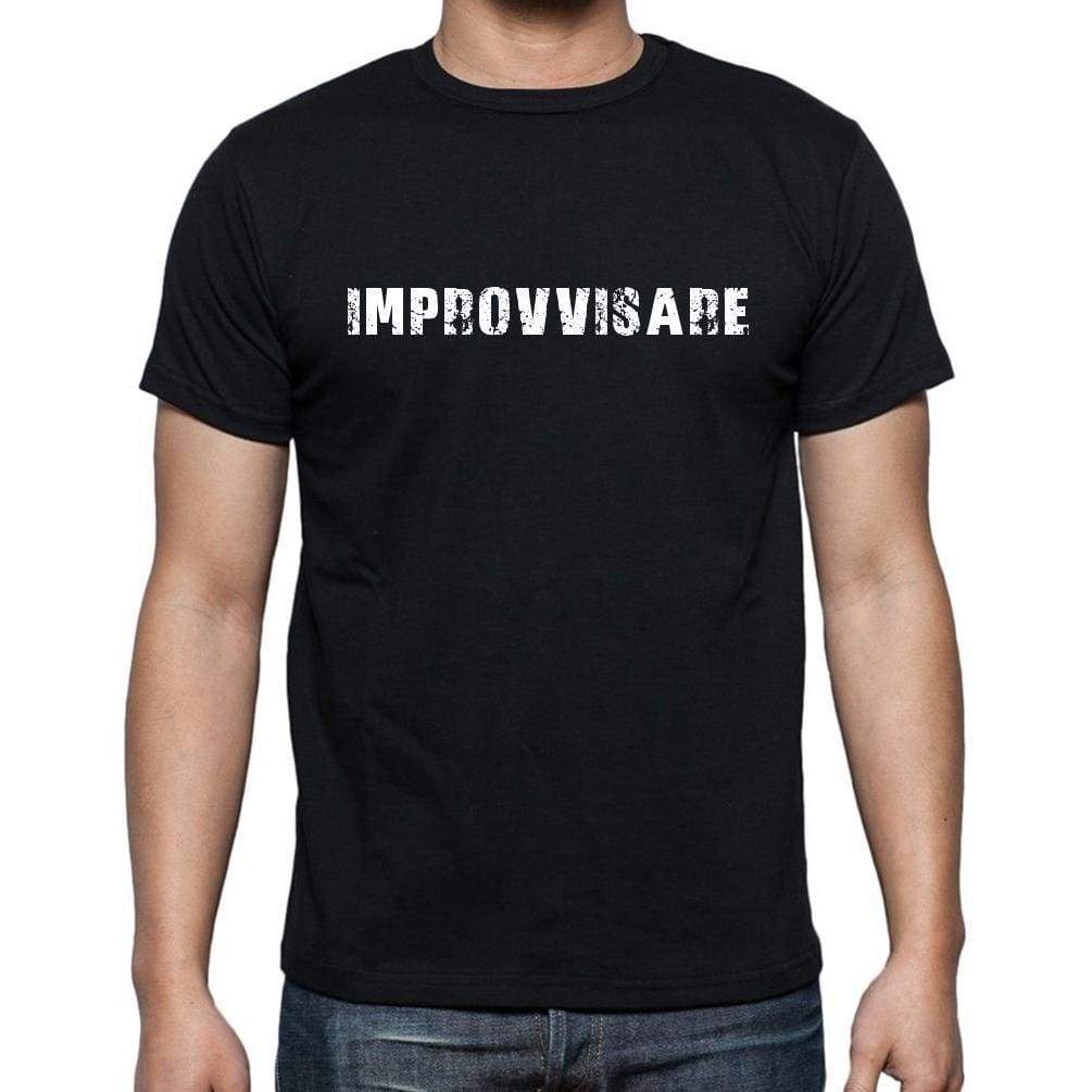 Improvvisare Mens Short Sleeve Round Neck T-Shirt 00017 - Casual