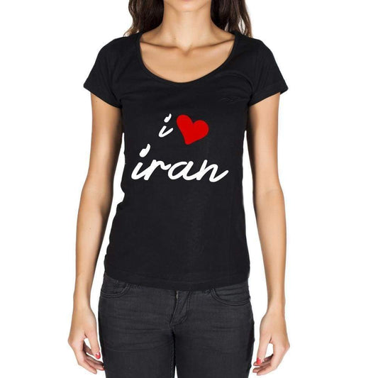 Iran Womens Short Sleeve Round Neck T-Shirt - Casual