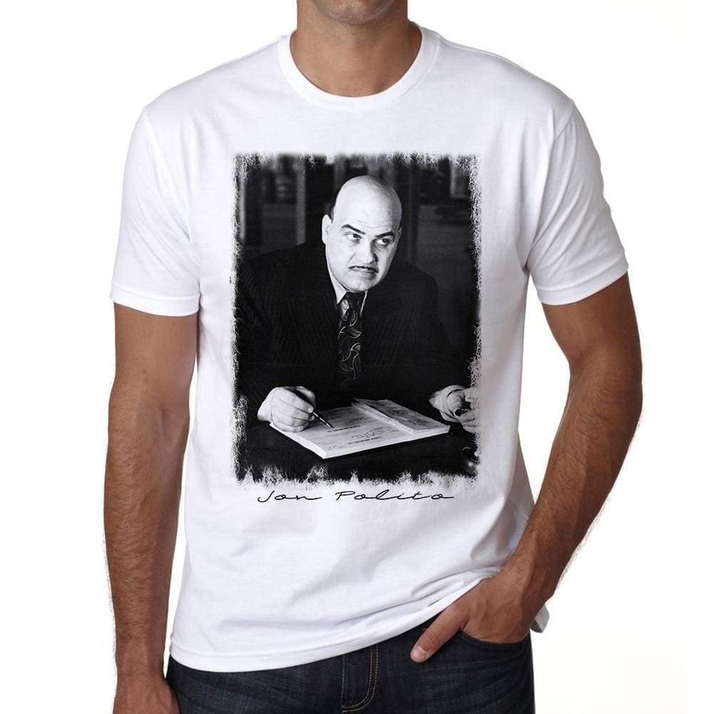 Jon Polito 3 Jon Polito Tshirt Mens White Tee 00250