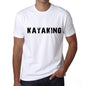 Kayaking Mens T Shirt White Birthday Gift 00552 - White / Xs - Casual