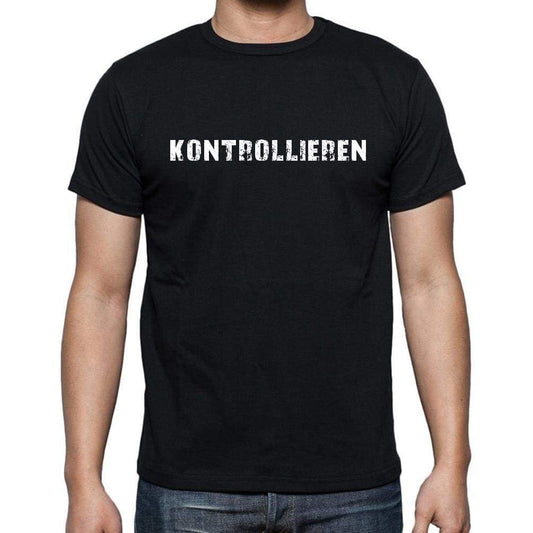 Kontrollieren Mens Short Sleeve Round Neck T-Shirt - Casual