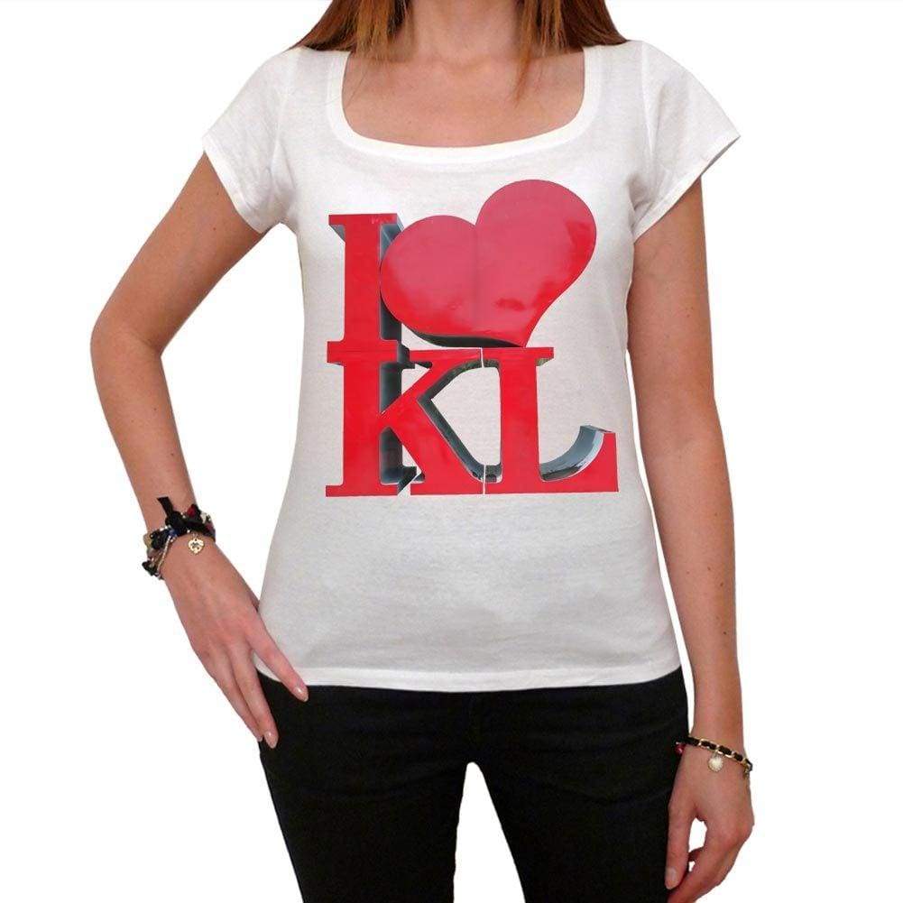 Kuala Lumpur 1 Tshirt Womens Short Sleeve Scoop Neck Tee 00181