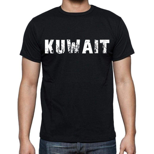 Kuwait T-Shirt For Men Short Sleeve Round Neck Black T Shirt For Men - T-Shirt