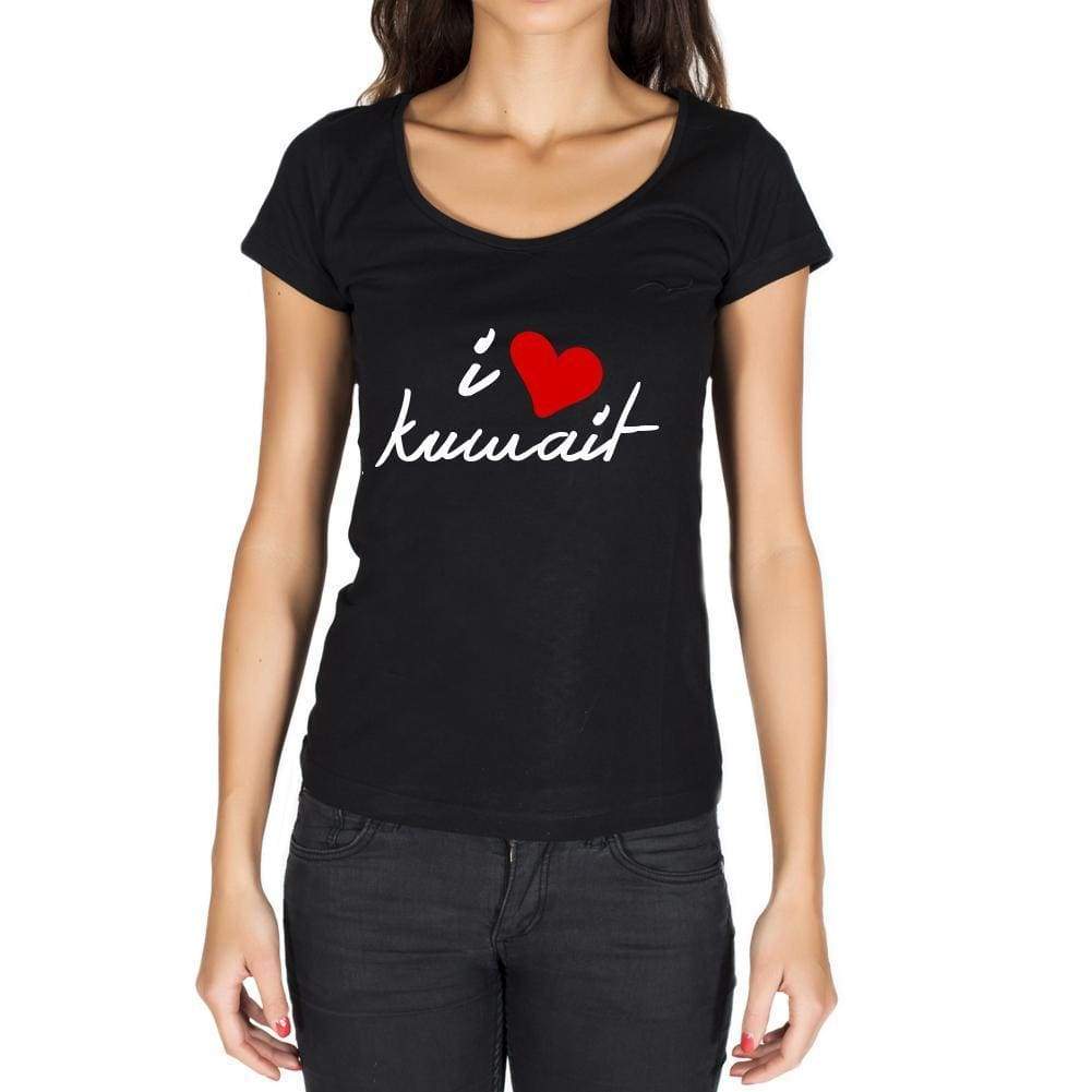 Kuwait Womens Short Sleeve Round Neck T-Shirt - Casual