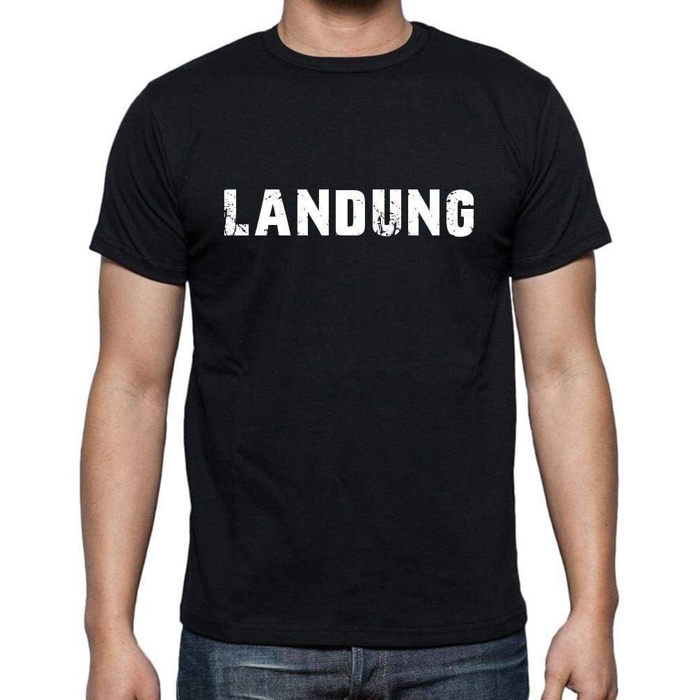 Landung Mens Short Sleeve Round Neck T-Shirt - Casual