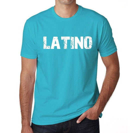 Latino Mens Short Sleeve Round Neck T-Shirt 00020 - Blue / S - Casual