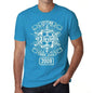 Letting Dreams Sail Since 2009 Mens T-Shirt Blue Birthday Gift 00404 - Blue / Xs - Casual