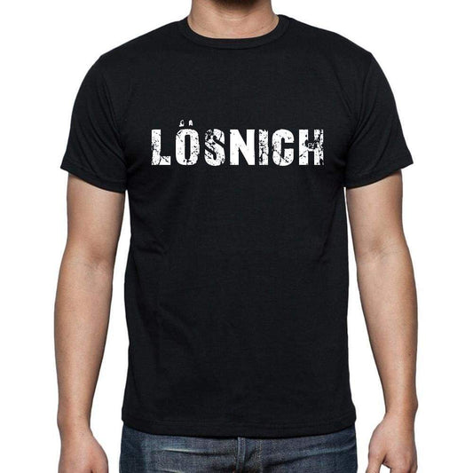 L¶snich Mens Short Sleeve Round Neck T-Shirt 00003 - Casual