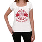 Made In 1987 Limited Edition Womens T-Shirt White Birthday Gift 00425 - White / Xs - Casual