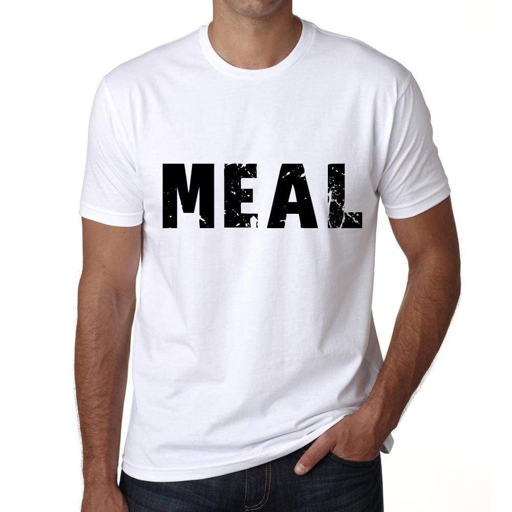 Meal Mens T Shirt White Birthday Gift 00552 - White / Xs - Casual