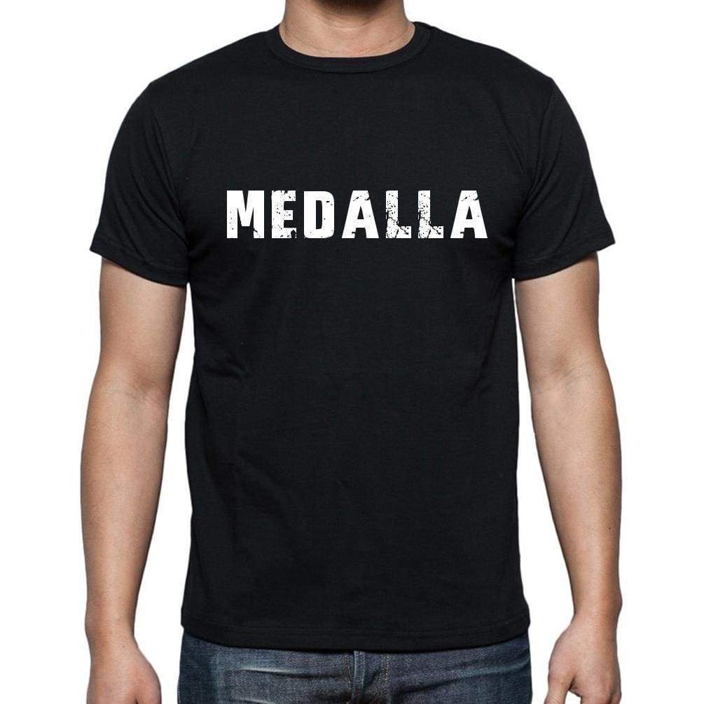 Medalla Mens Short Sleeve Round Neck T-Shirt - Casual