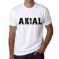 Mens Tee Shirt Vintage T Shirt Axial X-Small White 00561 - White / Xs - Casual