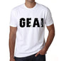 Mens Tee Shirt Vintage T Shirt Geai X-Small White 00560 - White / Xs - Casual