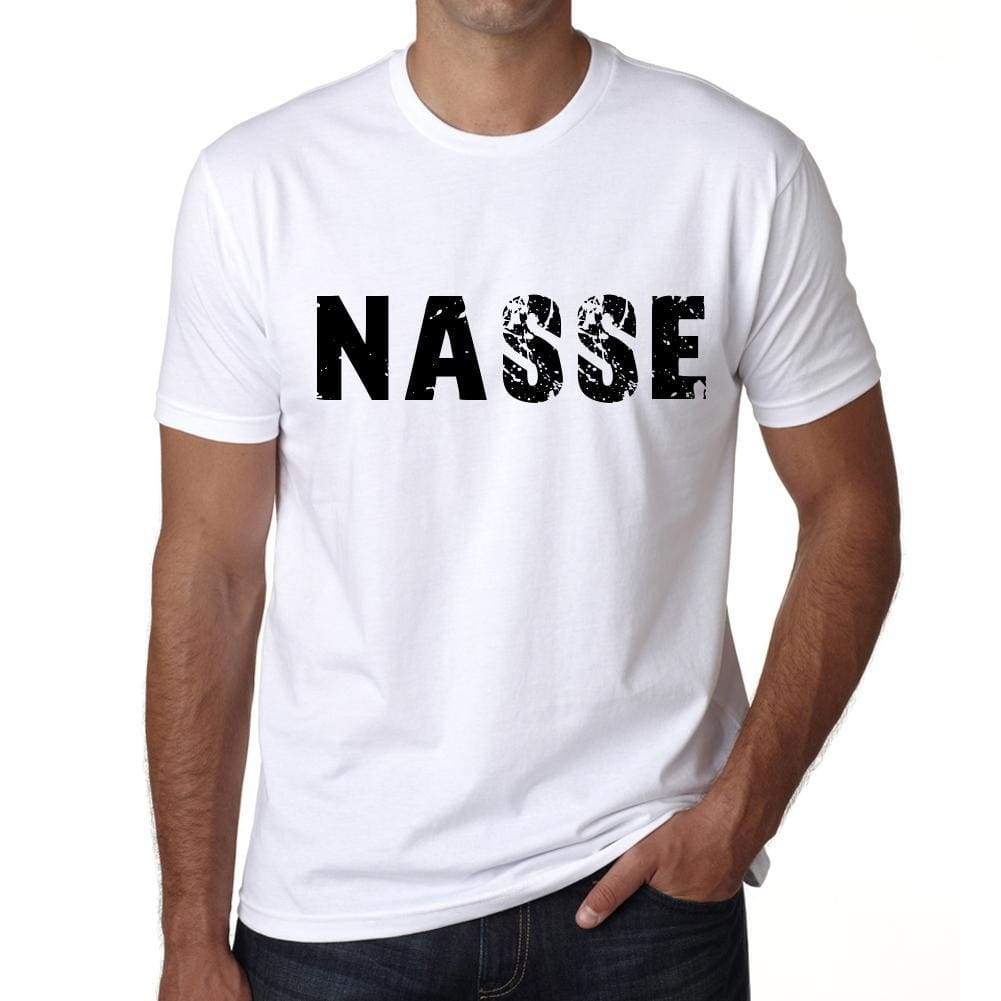 Mens Tee Shirt Vintage T Shirt Nasse X-Small White - White / Xs - Casual
