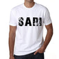 Mens Tee Shirt Vintage T Shirt Sari X-Small White 00560 - White / Xs - Casual