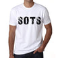 Mens Tee Shirt Vintage T Shirt Sots X-Small White 00560 - White / Xs - Casual
