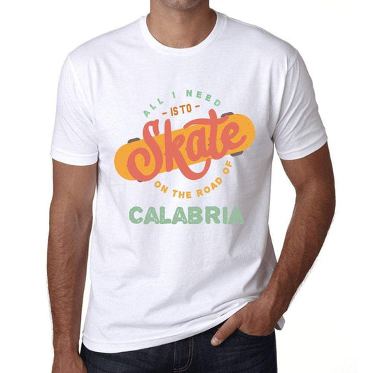 Mens Vintage Tee Shirt Graphic T Shirt Calabria White - White / Xs / Cotton - T-Shirt