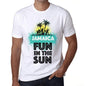 Mens Vintage Tee Shirt Graphic T Shirt Summer Dance Jamaica White - White / Xs / Cotton - T-Shirt