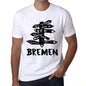 Mens Vintage Tee Shirt Graphic T Shirt Time For New Advantures Bremen White - White / Xs / Cotton - T-Shirt