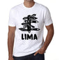 Mens Vintage Tee Shirt Graphic T Shirt Time For New Advantures Lima White - White / Xs / Cotton - T-Shirt