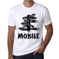 Mens Vintage Tee Shirt Graphic T Shirt Time For New Advantures Mobile White - White / Xs / Cotton - T-Shirt