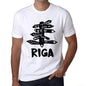 Mens Vintage Tee Shirt Graphic T Shirt Time For New Advantures Riga White - White / Xs / Cotton - T-Shirt